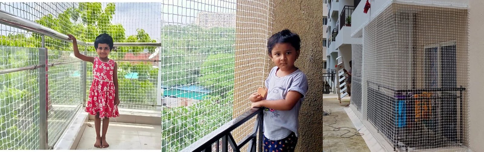 Bird Nets Fixing for Balconies